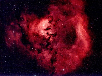 Emission nebula in Cepheus
