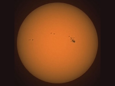 Sunspots 6th May