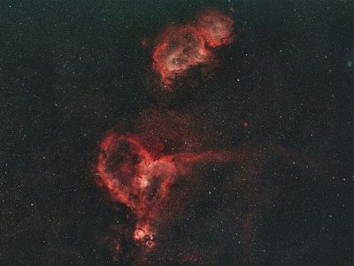 Heart and Soul Nebulae