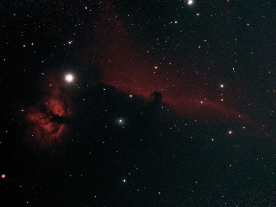 Flame and Horsehead Nebulae